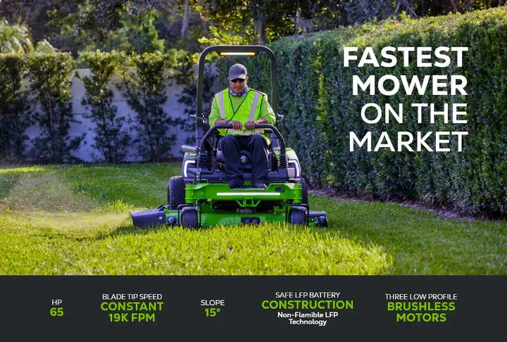 OptimusZ 48" 24kWh Ride-On Zero Turn Mower