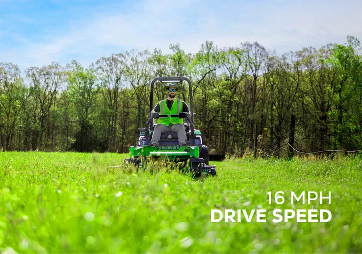 OptimusZ 48" 24kWh Ride-On Zero Turn Mower