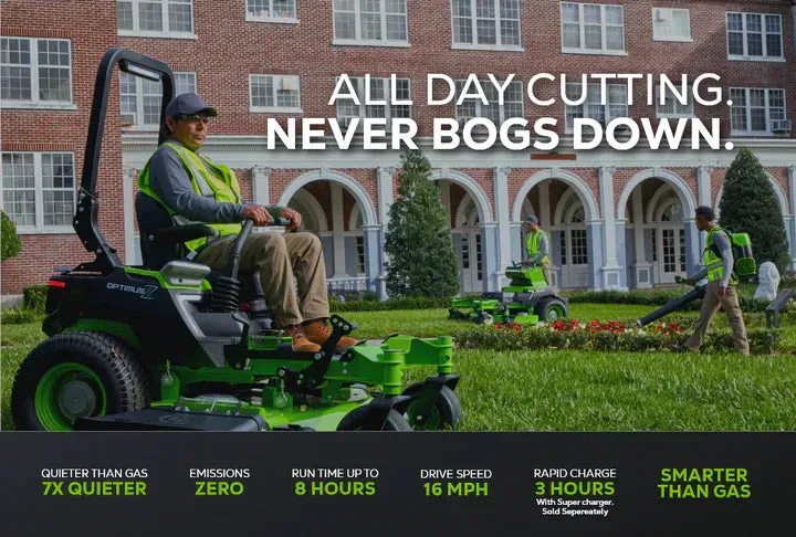 OptimusZ 48" 24kWh Ride-On Zero Turn Mower