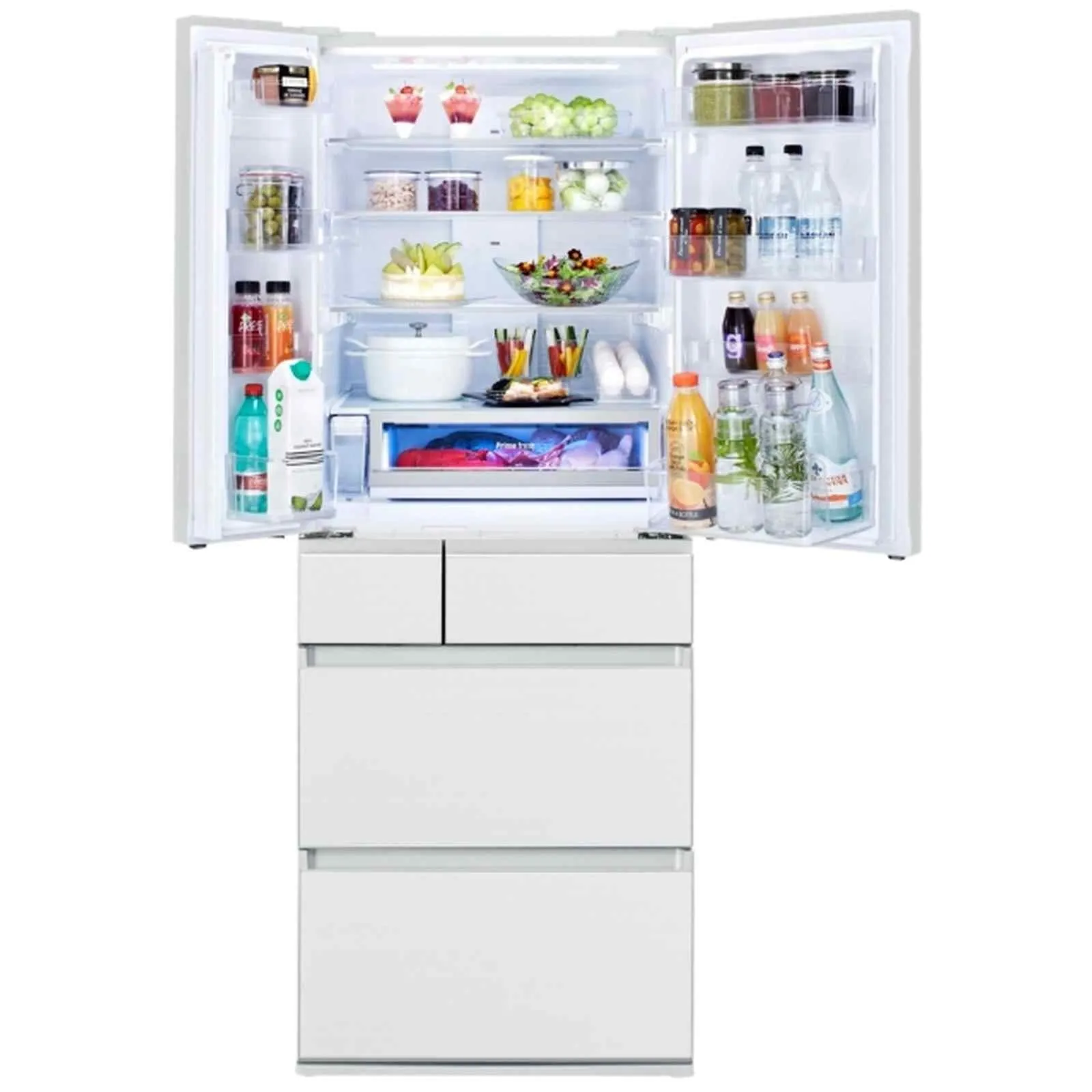 PANASONIC 488L 6 DOOR FRIDGE NRF603GTW6 (MATURE WHITE- MADE IN JAPAN)