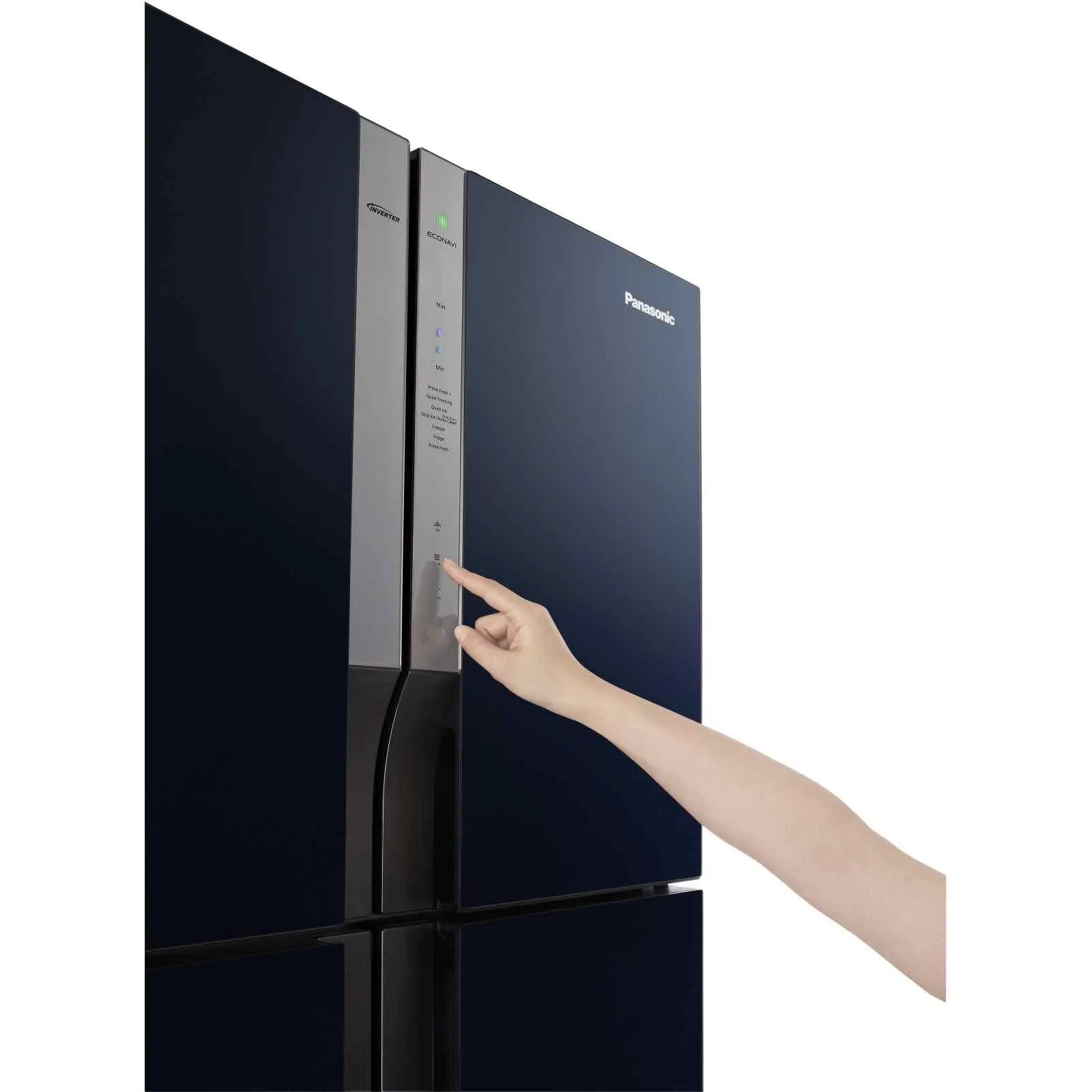 PANASONIC 533L 4 DOOR FRIDGE NR-DZ601WGKS (GLASS BLACK)