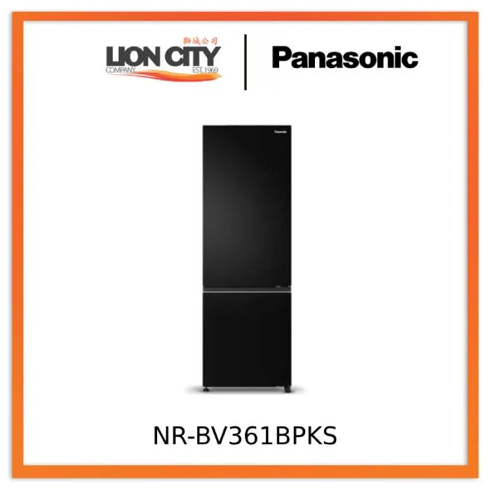 Panasonic NR-BV361BPKS 332L 2 Doors Refrigerator