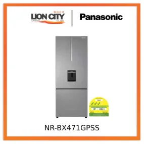 Panasonic NR-BX471GPSS 402L 2 Door Fridge