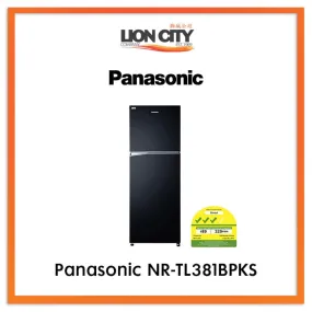 PANASONIC NR-TL381BPKS 2 DOOR FRIDGE (NET 364L)