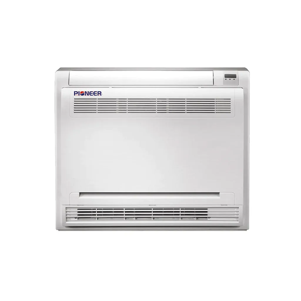 Pioneer® Multi Zone 12,000 BTU Quantum Series Floor Console Indoor Section Split Inverter   Air Conditioner Heat Pump 230V