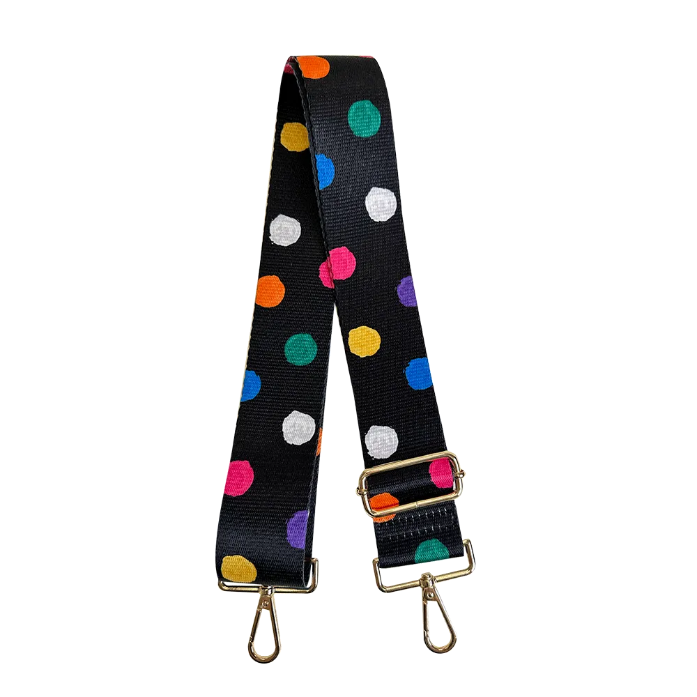 Polka Dot Interchangeable Printed Bag Strap
