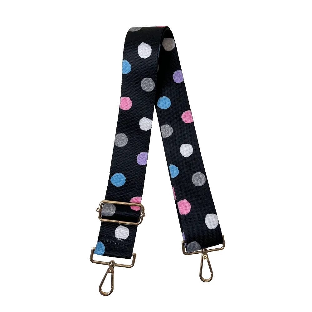 Polka Dot Interchangeable Printed Bag Strap