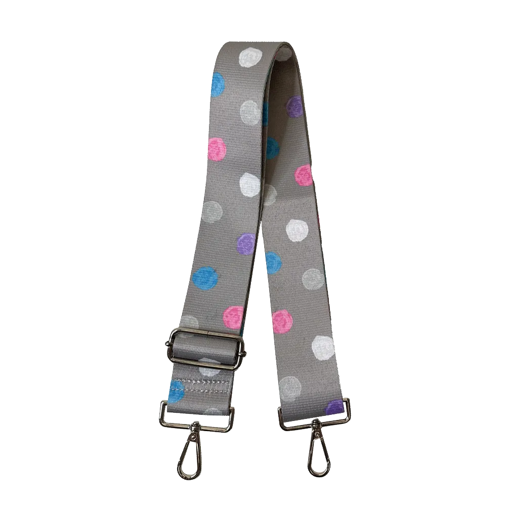 Polka Dot Interchangeable Printed Bag Strap