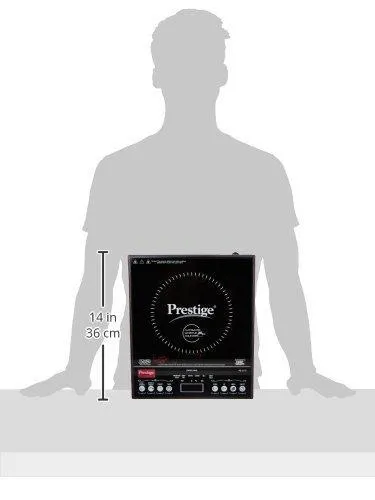 Prestige PIC 3.1 V3 41944 2000-Watt Induction Cooktop (Black)