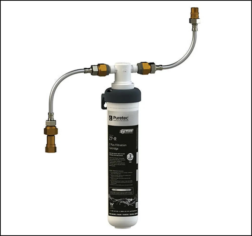 Puretec PUREMIX-Z7 High Flow 1 Micron Inline Water Filter System - 60,560 Litres Capacity - Special Order