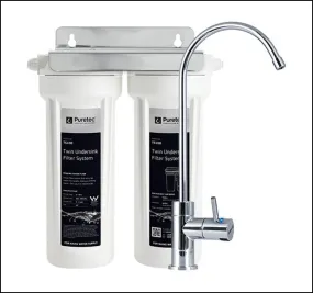 Puretec TS200 High Loop Designer Faucet with Dual Filter System and Cyst Reduction - Special Order