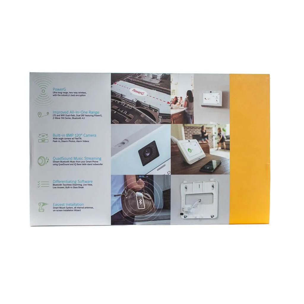 Qolsys IQ Panel 4 PowerG   319.5 Touchscreen Wireless Alarm System
