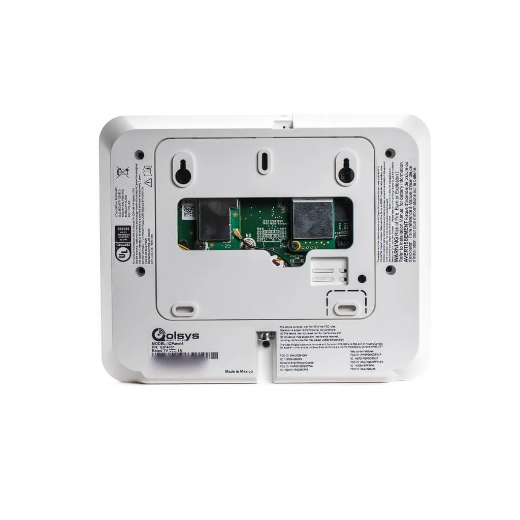 Qolsys IQ Panel 4 PowerG   319.5 Touchscreen Wireless Alarm System