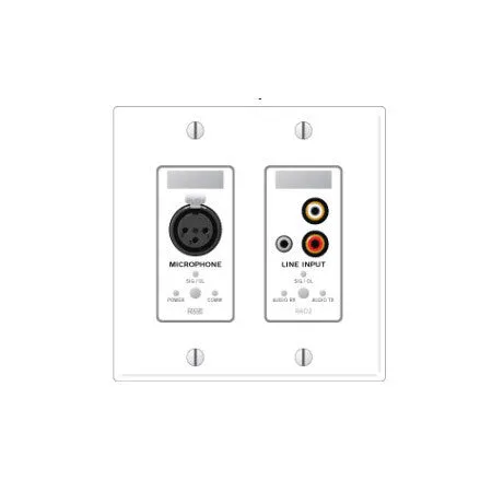 Rane RAD2 1 XLR Mic In   Mono RCA/3.5 MM Line In - Black