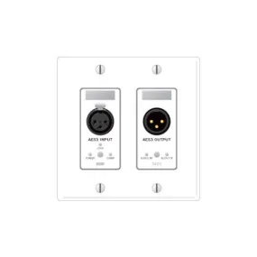 Rane RAD5 Remote Audio Device -AES3 Input/AES3 Output - Black