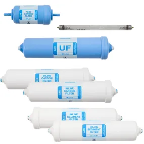Replacement Filter Kit AMI Sola Pure Home UV   UF |  1 Year Supply of Filters, Membrane & UV