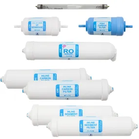 Replacement Filter Kit AMI Ultimate Home RO   UF   UV |  1 Year Supply of Filters, Membranes & UV