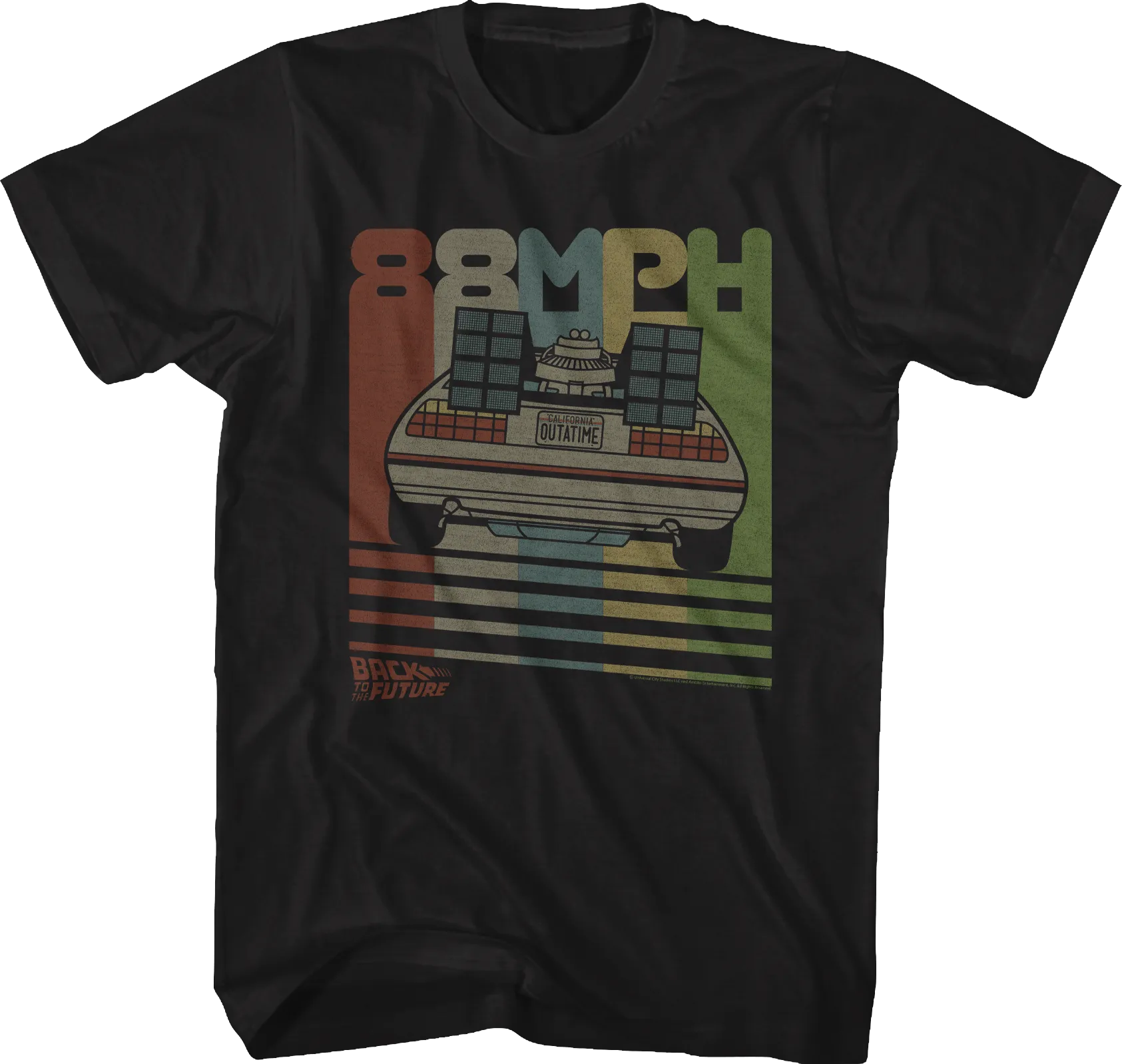 Retro DeLorean Back To The Future T-Shirt