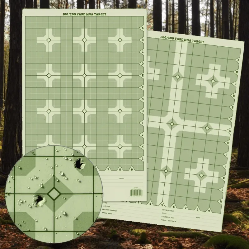 Rite in the Rain Precision Distance Cross MOA Shooting Target - 11" x 17"
