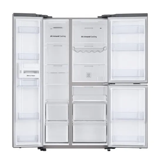 SAMSUNG RS63R5584SL/SS 630L SPACEMAX MULTI SIDE-BY-SIDE DOOR FRIDGE (2 TICKS)