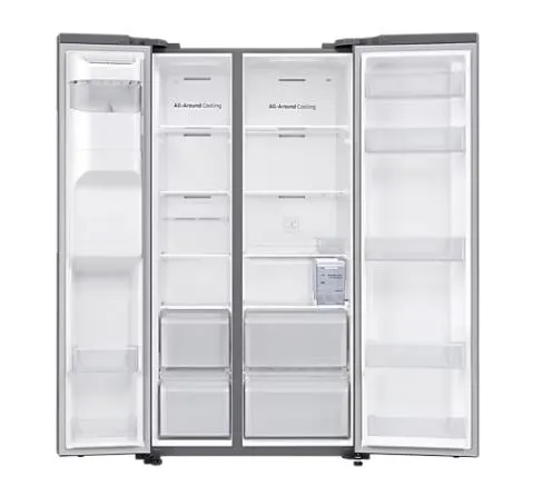 Samsung RS64R5306M9/SS 617L Side-by-side Refrigerator SpaceMax™, 3 Ticks