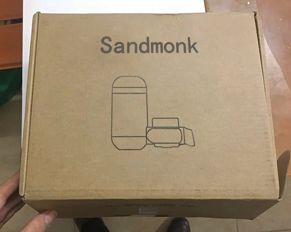 Sandmonk Water Dispenser Filter, Filtration System Reduces Lead Chlorine and Bad Taste (2 Filters Included)