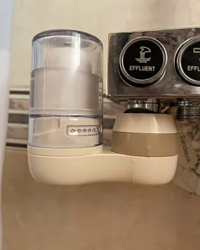 Sandmonk Water Dispenser Filter, Filtration System Reduces Lead Chlorine and Bad Taste (2 Filters Included)