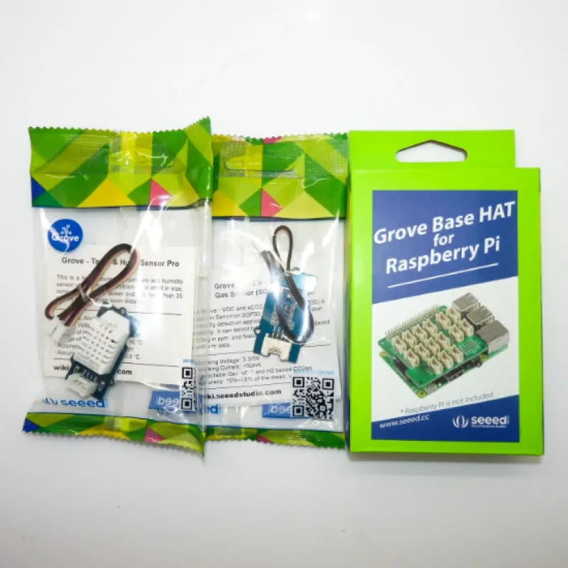 Seed Studio Air Quality Kit for Raspberry Pi with VOC & CO2 Sensors 110060981