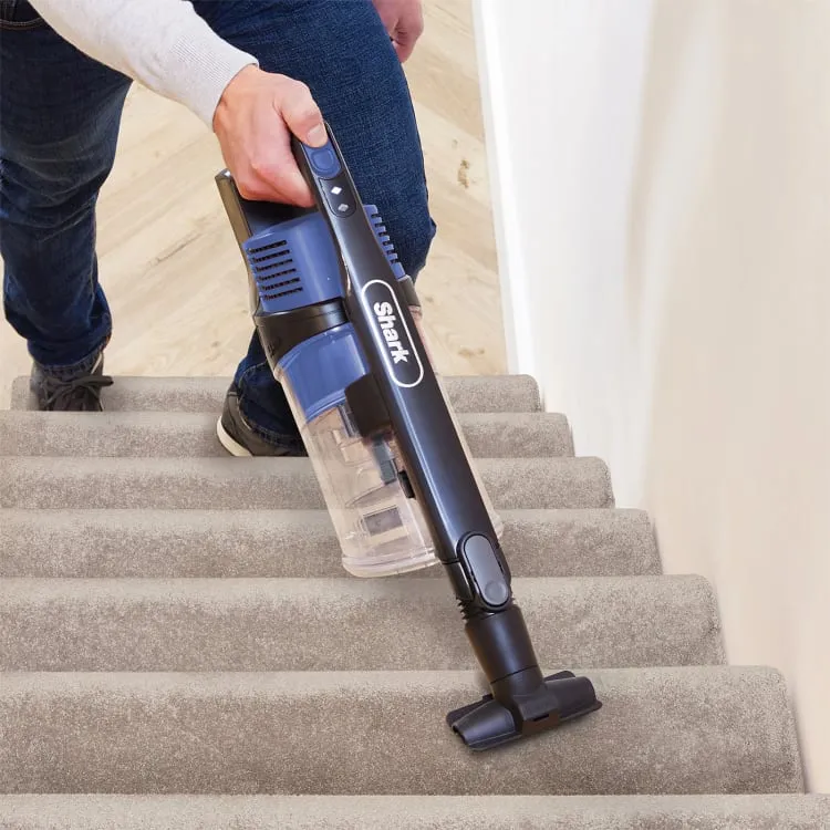 Shark 0.7L Anti Hair Wrap Cordless Vacuum Cleaner - Blue & Black | IZ202UK
