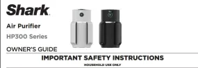 Shark Air Purifier User Manual Model-HP302