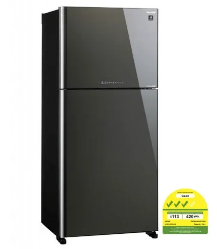 Sharp SJ-PG55P2-BK/DS 554L Grand Top Refrigerator