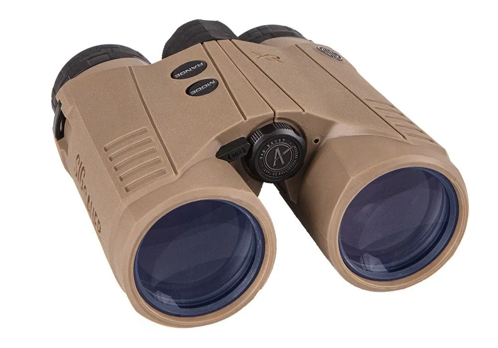 Sig Sauer KILO10K-ABS HD 10x42 mm Laser Rangefinding Binocular with BDX 2.0, FDE, SOK10K11