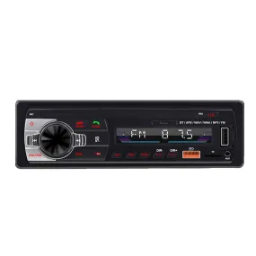 Single Din Car Mp3 Player Stereo Receiver Bluetooth-compatible