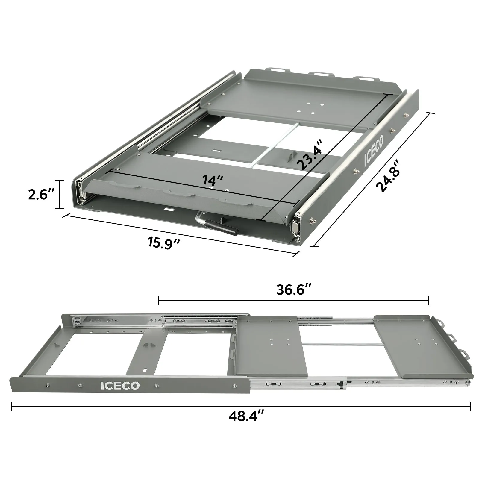 Slide Mount for JP30/40/50 Refrigerator