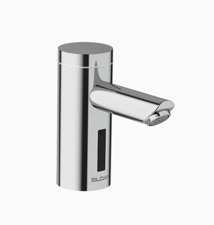 Sloan Valve EAF-200-P CP Optima Hardwired-Powered Deck-Mounted Mid Body Faucet (3335050)