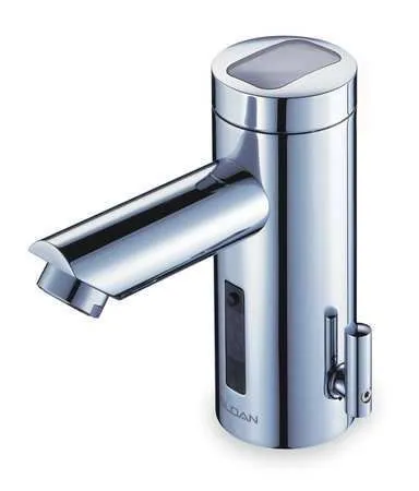 Sloan Valve EAF-275-ISM-CP Optima Solar-Powered Deck-Mounted Mid Body Faucet (3335017)
