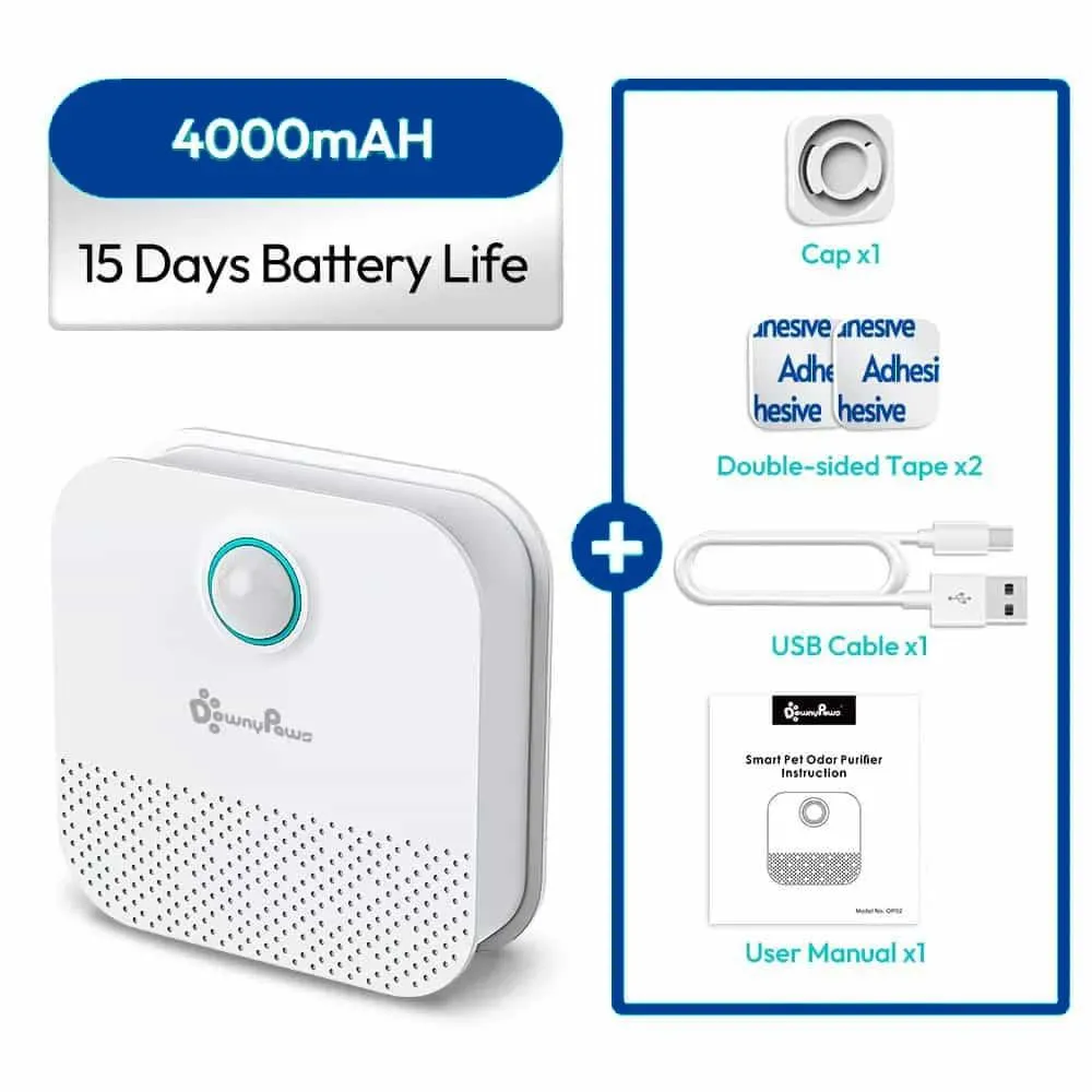 Smart Cat Odor Purifier - Freshen Up Your Pet's Toilet Area with Advanced Deodorizing Technology