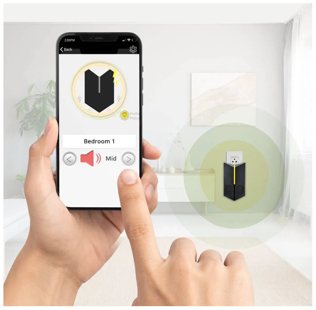 Smart Rodent Repellent Gets Rid of Rats, Mice & Pests In 7 Days - Ultrasonic Plug In For Indoor Pest Control
