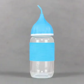 Smily Kiddos Glass bottles for Kids Blue