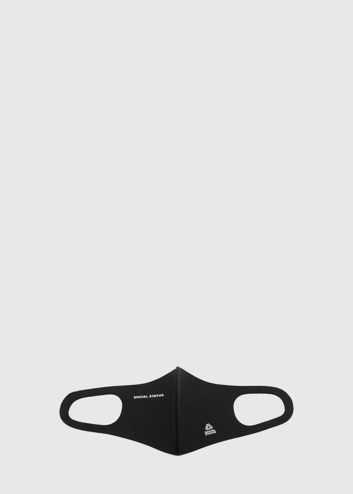 SOCIAL STATUS: EVERYDAY FACE MASK [BLACK]