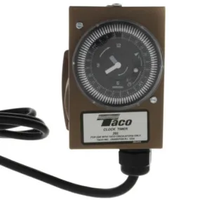 Taco 006-BC4-PNP Plumb n' Plug Pump w/ Line Cord and Analog Timer, 1/40 HP (1/2" Sweat)