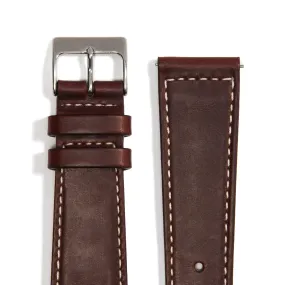 UNIVERSAL CHERRY UNIVERSAL LEATHER WATCH STRAP