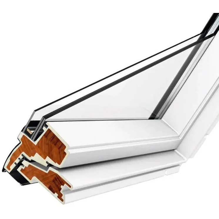 VELUX GGU CK02 006821U Triple Glazed Maintenance Free Polyurethane INTEGRA® Electric Window (55 x 78 cm)