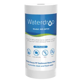 Waterdrop Replacement for 3M Aqua-Pure AP8145 Whole House PP Sediment Water Filter