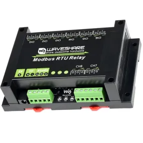 Waveshare Modbus RTU 8 Channel Relay Module RS485