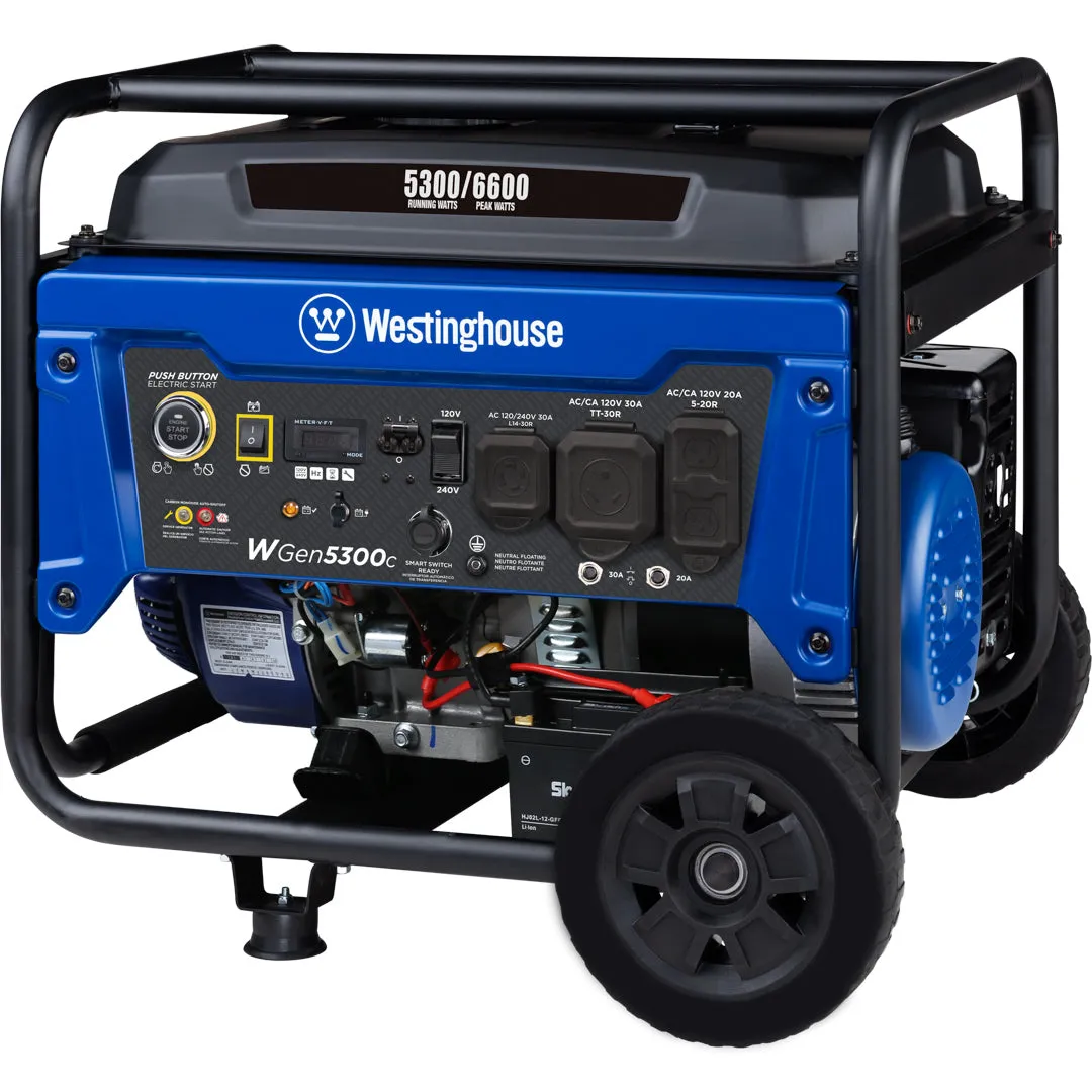 WGen5300c Generator with CO Sensor