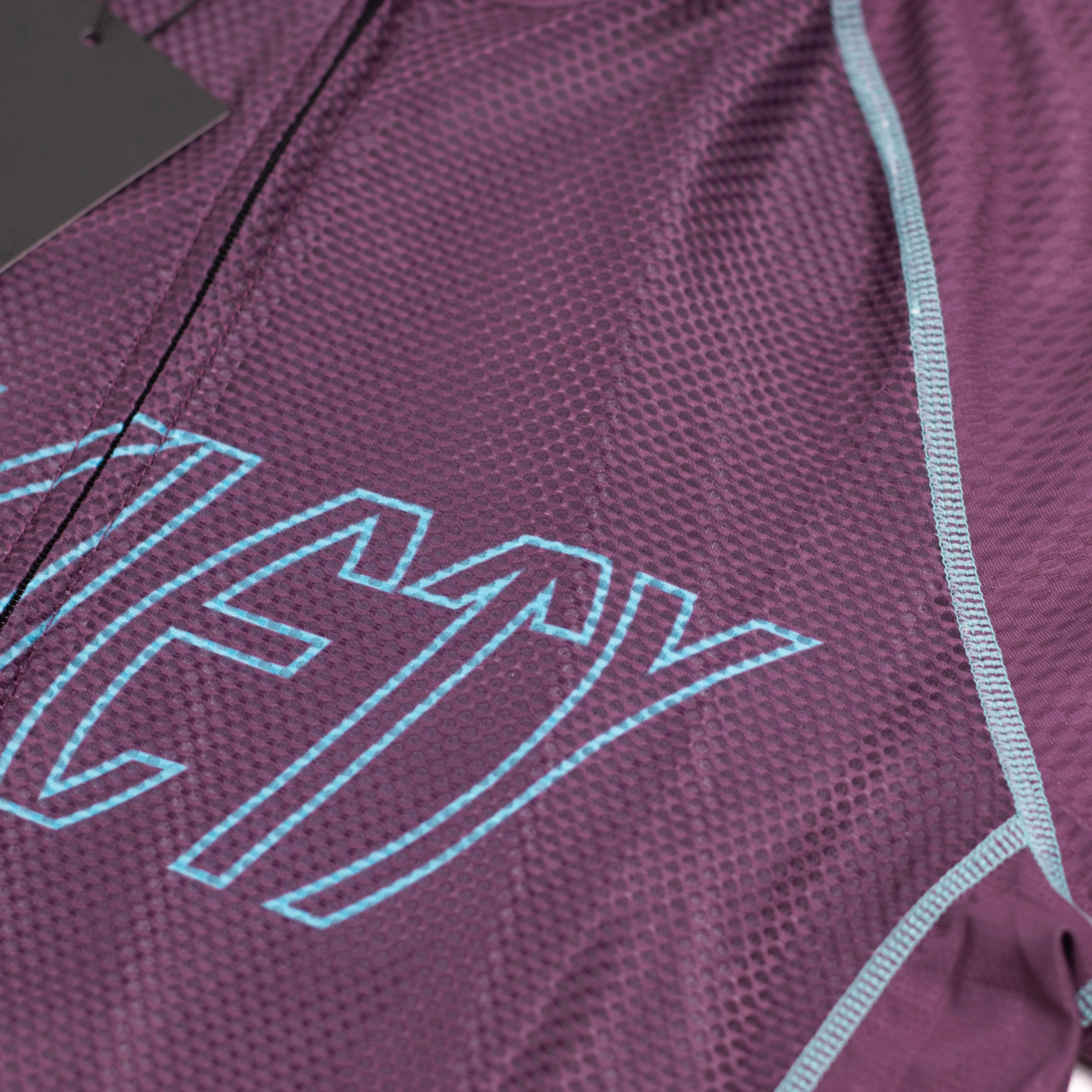 Womens Omni HyperMesh Jersey (Mauve/Blue)