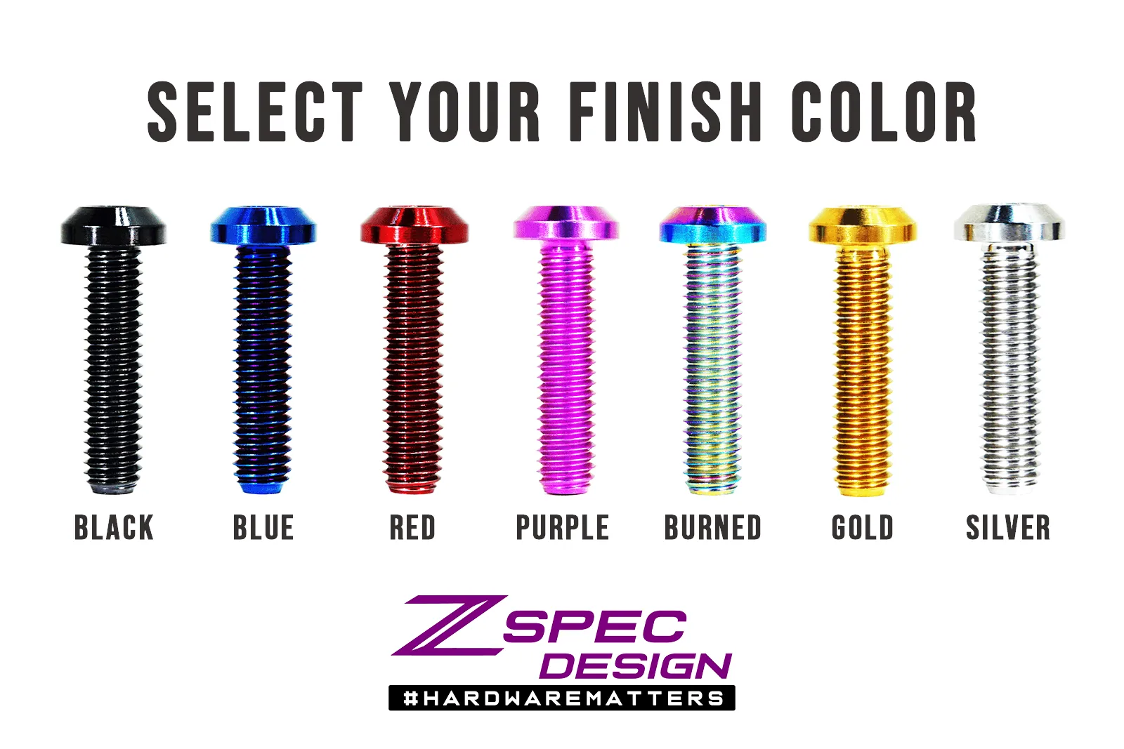 ZSPEC "Stage 3" Dress Up Bolts® Fastener Kit for '18-24 Subaru CrossTrek, Titanium